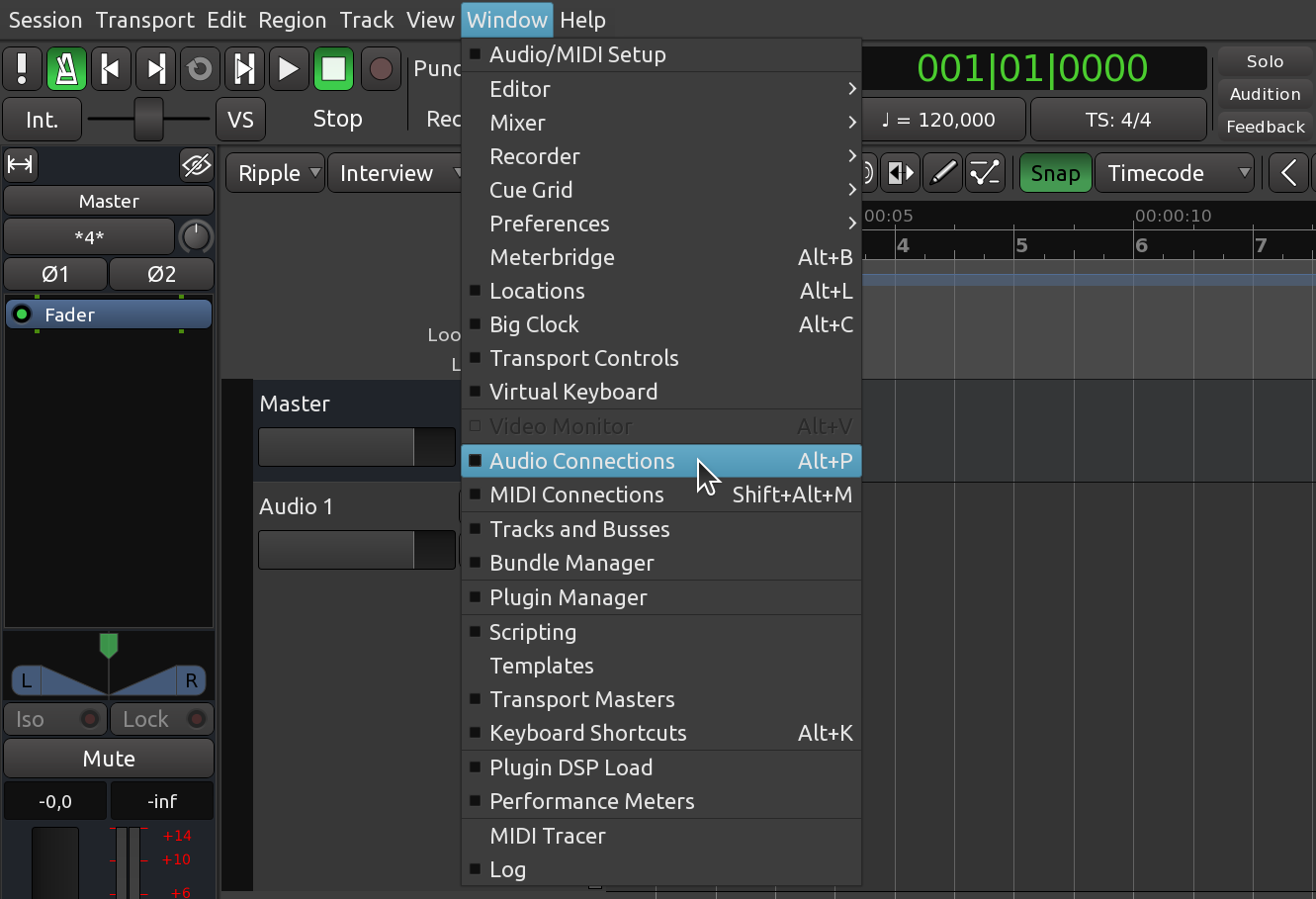 Audio Connection Manager