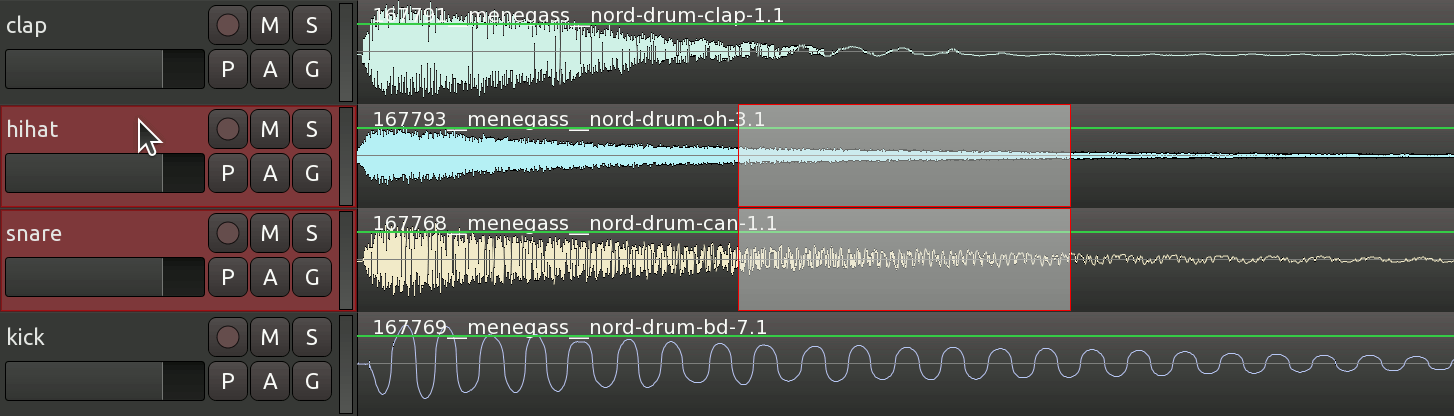 Adding track to range